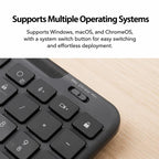 Logitech K620 Silent Wired Office AI Keyboard, K620