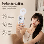 Multifunctional Portable Foldable Magnetic Fill Light Phone Holder