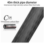 BEXIN ST424C Rugged Camcorder Photographic Carbon Fiber Big Tripod, Max Tube: 40mm, ST424C