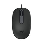 Logitech M86 1000DPI USB-A Port Wired Mouse, M86