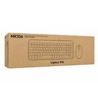 Logitech MK106 Wired Keyboard and Wired Mouse Combo