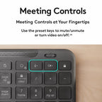 Logitech MK620 Signature Slim Wired Keyboard and Wired Mouse Combo for Business