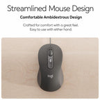 Logitech MK620 Signature Slim Wired Keyboard and Wired Mouse Combo for Business