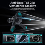 X06 Foldable Screen 15W Wireless Charger Rotating Navigation Bracket, Bat Bracket, Grey Bracket + Tripod, Black Bracket + Tripod, Black Bracket + Suction Cup, Only Black Bracket, Grey Bracket + Suction Cup, Only Grey Bracket