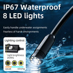 AN112T Type-C IP67 8LEDs 5.5mm Industry Digital Endoscope, 1m Flexible Cable, 2m Flexible Cable, 3.5m Flexible Cable, 5m Flexible Cable, 10m Flexible Cable, 1m Hard Cable, 2m Hard Cable, 3.5m Hard Cable, 5m Hard Cable, 10m Hard Cable