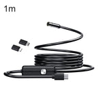 AN112T Type-C, Micro USB and 8 Pin IP67 8LEDs 8mm Industry Digital Endoscope, 1m Flexible Cable, 2m Flexible Cable, 3.5m Flexible Cable, 5m Flexible Cable, 10m Flexible Cable, 1m Hard Cable, 2m Hard Cable, 3.5m Hard Cable, 5m Hard Cable, 10m Hard Cable