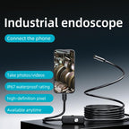 AN112T Type-C, Micro USB and 8 Pin IP67 8LEDs 5.5mm Industry Digital Endoscope, 1m Flexible Cable, 2m Flexible Cable, 3.5m Flexible Cable, 5m Flexible Cable, 10m Flexible Cable, 1m Hard Cable, 2m Hard Cable, 3.5m Hard Cable, 5m Hard Cable, 10m Hard Cable