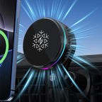 S35 Magnetic Cooling 25W Wireless Fast Charger Car Air Outlet Holder