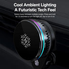 S35 Magnetic Cooling 25W Wireless Fast Charger Car Air Outlet Holder