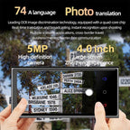 V2 4.04 inch Screen Portable AI Smart Translator Support 142 Online Languages, V2