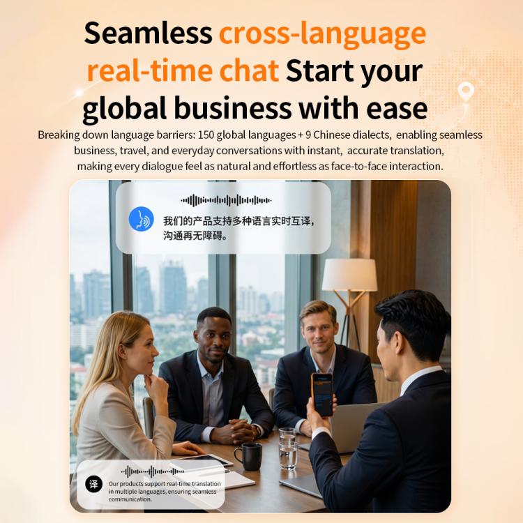 F80 Pro 4.7 inch Portable Audio and Video Calling AI Smart Translator