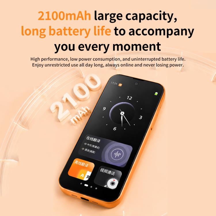 F80 Pro 4.7 inch Portable Audio and Video Calling AI Smart Translator