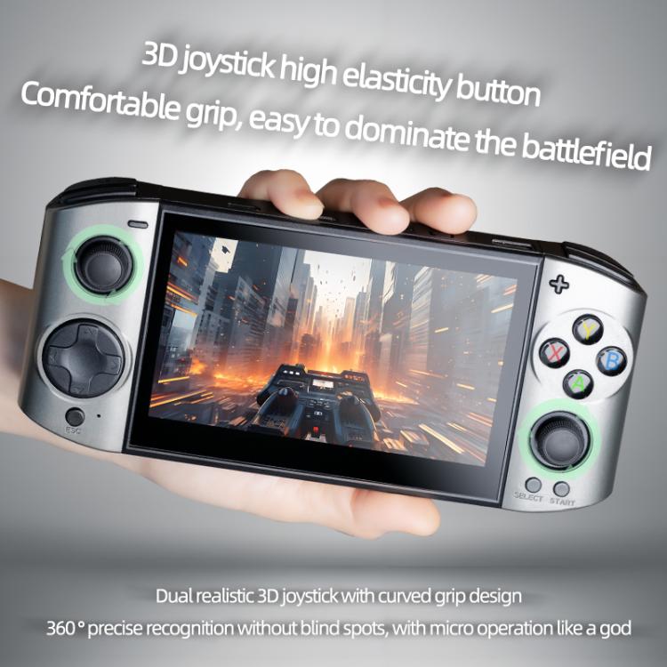 09 Ultra 5.1-inch HD OLED Handheld Game Console Supports Two-Player Battles, 64G, 128G