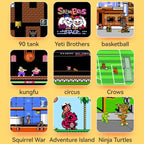 G7 3.5 inch Screen Portable Retro Nostalgic Games Console Built-in 666 Games, Single, Double