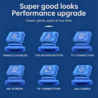G9 3.0 inch Screen Portable Retro Handheld Video Game Console Built-in 600 Games, Single, Double, Triple