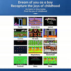 G9 3.0 inch Screen Portable Retro Handheld Video Game Console Built-in 600 Games, Single, Double, Triple