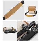 Contrast Color Crossbody Shoulder DSLR Camera Bag, 20 x 18 x 10cm S, 26 x 24 x 11cm L