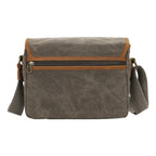 Canvas DSLR Camera Messenger Bag Shockproof Large Capacity Bag, 27 x 20 x 13cm