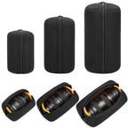 Zipper Camera Lens Pouch Waterproof Lens Protective Bag, Small Lens Pouch, Medium Lens Pouch, Large Lens Pouch