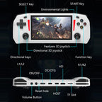 G33 4.3-inch IPS OLED Handheld Game Console Supports Two-Player Battles, 64G