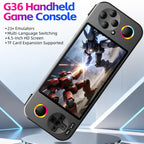 G36 4.5-inch IPS OLED Handheld Game Console Supports 23+ Emulators, 16G
