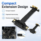 PCI-E3.0 1X Male to Female Extension Cable, 10cm, 15cm, 20cm