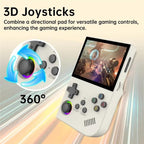 XGB36 3.5-inch IPS HD Handheld Retro Game Console Supports 30+ Emulators, 64G