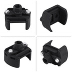 Universal Cast Steel Adjustable 2 Jaw Oil Filter Wrench Fuel Remover Removal Tool Two-claw Cast Steel Filter Wrenches, 80-105mm, 105-145mm