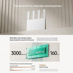 Xiaomi Router AX3000E Wi-Fi 6 3000Mbps Dual-Band, US Plug, AX3000E