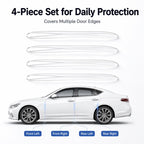 4pcs / Set Invisible Car Door Bumper Guard Anti-collision Protector Strip Sticker