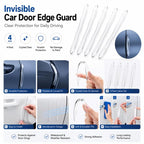 4pcs / Set Invisible Car Door Bumper Guard Anti-collision Protector Strip Sticker