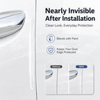 4pcs / Set Invisible Car Door Bumper Guard Anti-collision Protector Strip Sticker