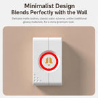 XY-603 Wireless Home Long Distance Smart Remote Control Doorbell, EU Plug, US Plug