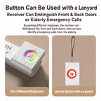 XY-603 Wireless Home Long Distance Smart Remote Control Doorbell, EU Plug, US Plug