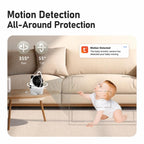 C13 2K 3MP Wireless Wi-Fi Baby Monitor Care Camera, EU Plug