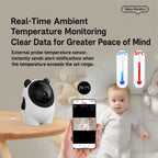 C13 2K 3MP Wireless Wi-Fi Baby Monitor Care Camera, EU Plug