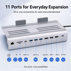 BYL-2601 Multifunctional 11-in-1 Laptop Stand Docking Station