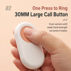 XY-805 Adjustable Volume Wireless Waterproof Doorbell Elderly Call Device, 1 Transmitter + 1 Receiver, 1 Transmitter + 2 Receiver, 2 Transmitter + 1 Receiver