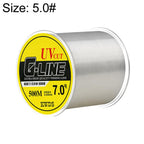 500m High Strength Nylon Monofilament Fishing Main Line, 5.0#, 6.0#, 7.0#, 8.0#