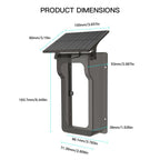 HC-002 Outdoor Solar Panel Charging Rain Cover Suitable For 013D Video Doorbell