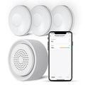 NEO NAS-AB03W1 WS09W3 WiFi Smart Water Leak Alarm Kit