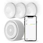 NEO NAS-AB03W1 WS09W3 WiFi Smart Water Leak Alarm Kit