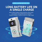 U9 1MP HD Smart Visual Doorbell Two-way Audio Camera, Only Doorbell, Transparent Cover + Doorbell, Brown Cover + Doorbell