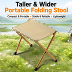 Outdoor Camping Fishing Chairs Portable Folding Storage Stool