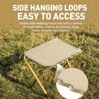 Outdoor Camping Fishing Chairs Portable Folding Storage Stool