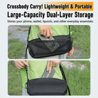 Outdoor Camping Foldable Stool Portable Crossbody Carry Bag