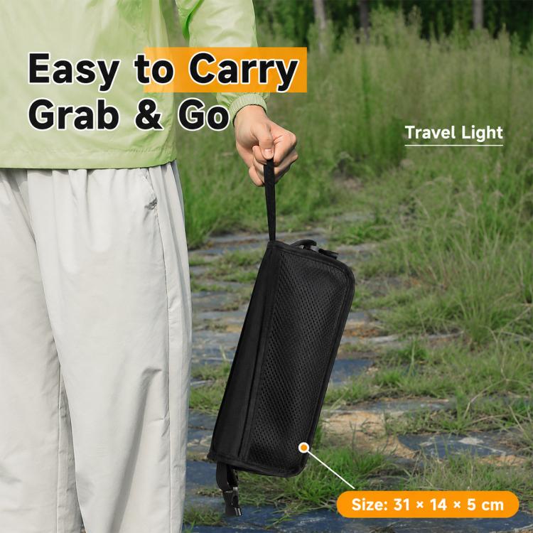 Outdoor Camping Foldable Stool Portable Crossbody Carry Bag