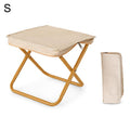 Outdoor Folding Chair Portable Storage Zippered Bag Camping Gear, Small-Khaki, Small-Black, Small-Red, Large-Khaki, Large-Black