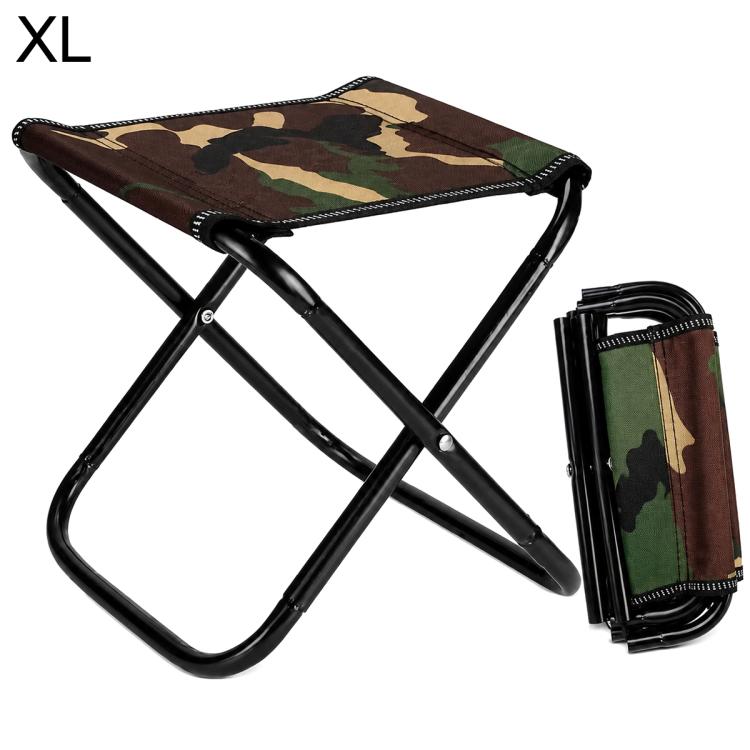 Portable Folding Outdoor Stool Mini Chair for Travel Fishing, Small-Red, Small-Black, Small-Blue Camo, Small-Green Camo, Large-Red, Large-Black, Large-Blue Camo, Extra Large-Black, Extra Large-Blue Camo, Extra Large-Green Camo