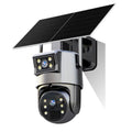 1080P HD Dual-Lens Smart Solar Energy Surveillance Camera without Memory Card, WiFi Version, 4G European Version, 4G US Version